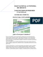 Temario Excel Avanzado Contadores y Administradores