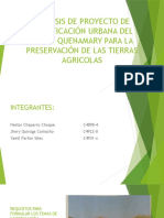 Analisis de Proyecto de Planificacion Urbana Del Cerrohjhhj