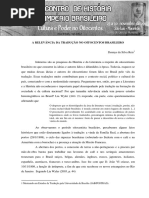 A Relevancia Da Traducao No Oitocentos Brasileiro