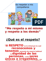 Respeto A Mis Compañeros