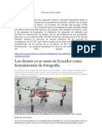 Drones en Ecuador