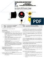 GS 704 Oil Pressure Gauge