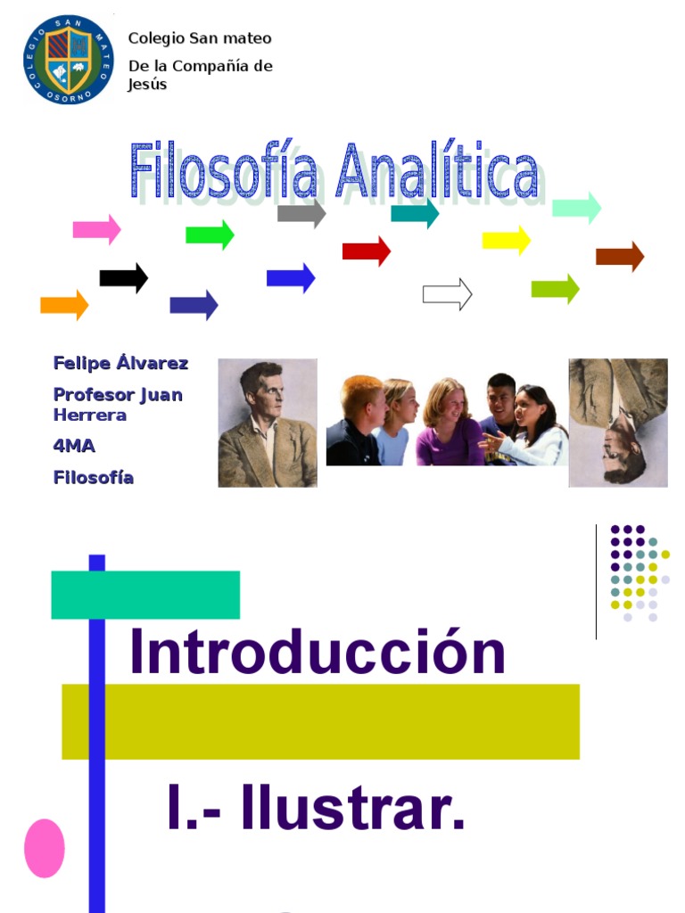 PPT sobre Filosofía Analítica Filosofía Analítica Bertrand Russell
