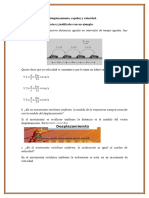 Diferencia entre distancia, desplazamiento, velocidad y aceleración