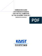 2011 Fall Graduate Prospectus PDF