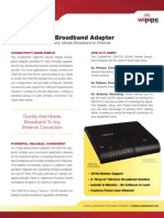 CradlePoint CBA750 DataSheet