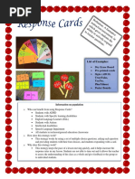 Response Cards