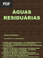 ÁGUAS RESIDUÁRIAS