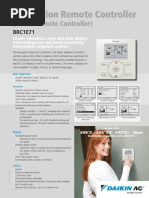 Leaflet - BRC1E71 - Daikin AC