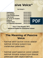 Passive Voice