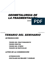 Geometalurgia de La Fragmentacion