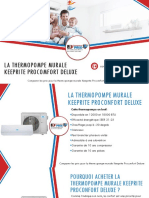 Thermopompe Murale Keeprite Proconfort Deluxe - Comparer 3 Prix