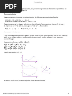 Parametric Curves