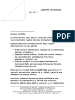 Carta de Presentacion CEIM SERVICIOS