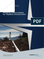 Welding Consumables for Pipeline Construction (en)