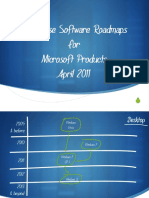 Enterprise Software Roadmaps For Microsoft Products April 2011