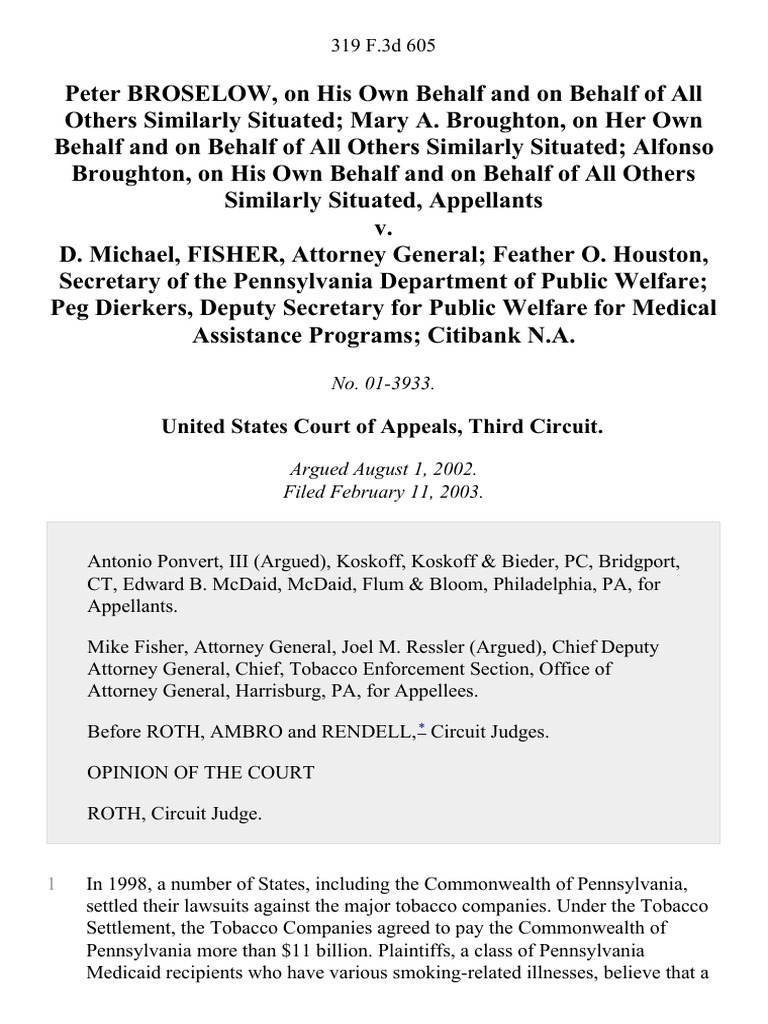 United States Court of Appeals, Third Circuit | PDF | Medicaid | Lawsuit