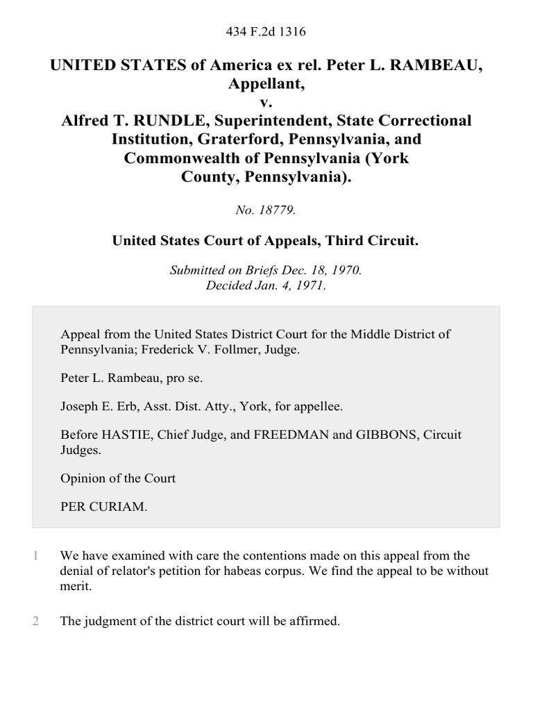 United States Court of Appeals, Third Circuit | PDF | Politics | Law