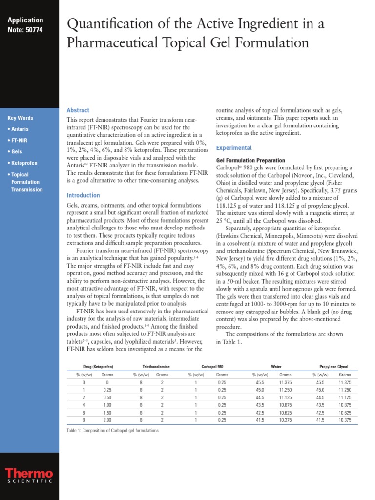 Topical_Gel_Formulations.pdf Topical Medication Pharmaceutical