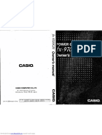 Casio fx9700gh Manual