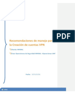 Recomendaciones Manejo VPN - V2 0 PDF