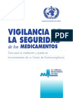 Vigilancia de La Seguridad de Los Medicamentos