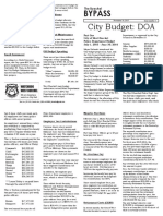 The Buechel Bypass -11/16/15 - West Buechels' Budget Disaster - Part I 