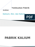 Industri Kalsium Kalium Dan Klor