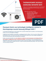 Comparer 3 Prix Thermopompes - Whisper WIFI par Samsung (thermopompe murale)
