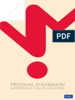 Programme Festival Avignon 2010