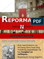 History Repormasyon