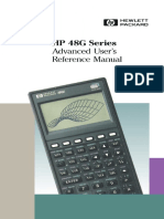HP 48G Series Advanced Guide