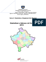 Statistikat e Ujerave Ne Kosove 2015