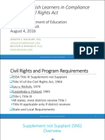 Civil Rights Law For Els