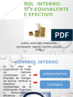 Control Interno de Efectivo