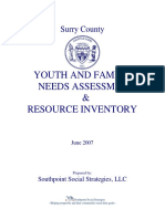 Youth and Family Needs Assessment
