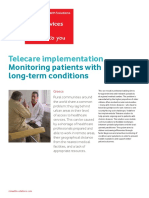 Telecare Implementation: Monitoring Patients With Long-Term Conditions