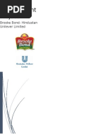 Brroke Bond Interim Project Report