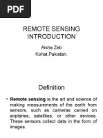 Remote Sensing Introduction