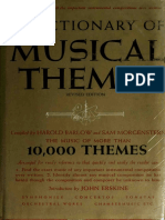 207184598 a Dictionary of Musical Themes Barlow Harold