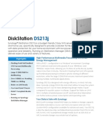 Synology DS213j Data Sheet Enu