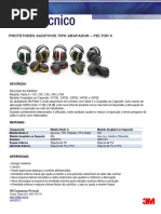 PELTOR X - Protetor Tipo Concha