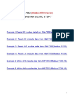 GW-7552 (Modbus RTU Master) Example For SIMATIC STEP 7