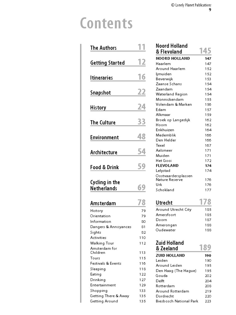 LP Netherlands, PDF