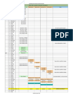 Short Film Schedule Template