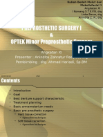 Pre Prosthetic Surgery