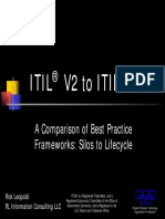 ITIL V2 to V3 Comparison