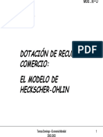 Modelo H-O de comercio internacional 