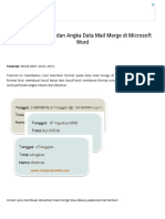 Cara Format Teks Dan Angka Data Mail Merge Di Microsoft Word _ Computer 1001