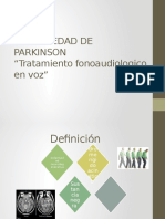 Enfermedad de Parkinson Presentacion